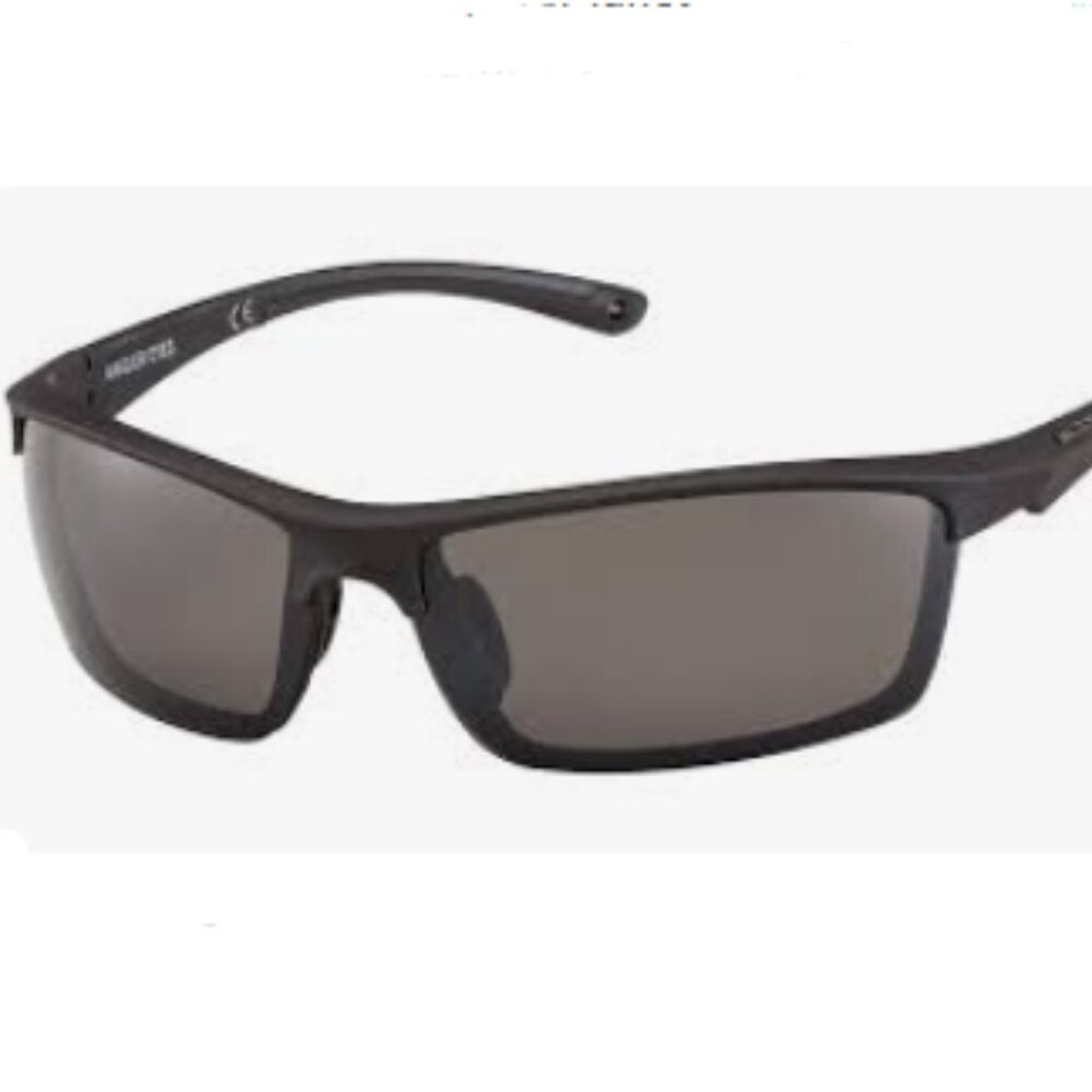 Foster Grant Angler Eyes Wrap Sports Polarized Sunglasses in Dark Metallic Brown